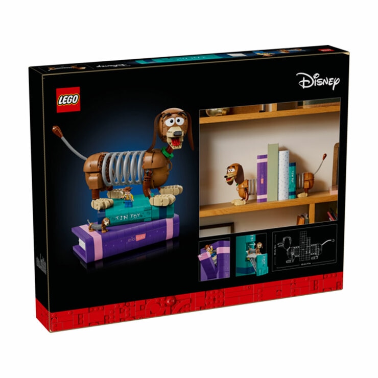 LEGO Disney Pixar Toy Story Slinky Dog Bookends - Model 43301 (18+ Years)
