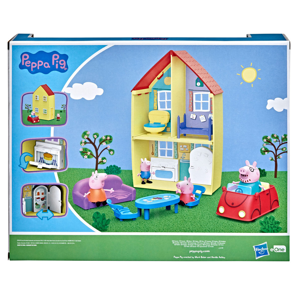 Peppa Pig Blue Dollhouses & Play Sets