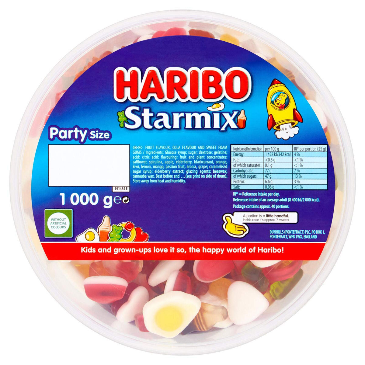  Haribo Star Mix 1 kilo bag : Grocery & Gourmet Food