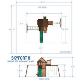 Backyard Discovery Skyfort II Playcentre (3-10 Years)