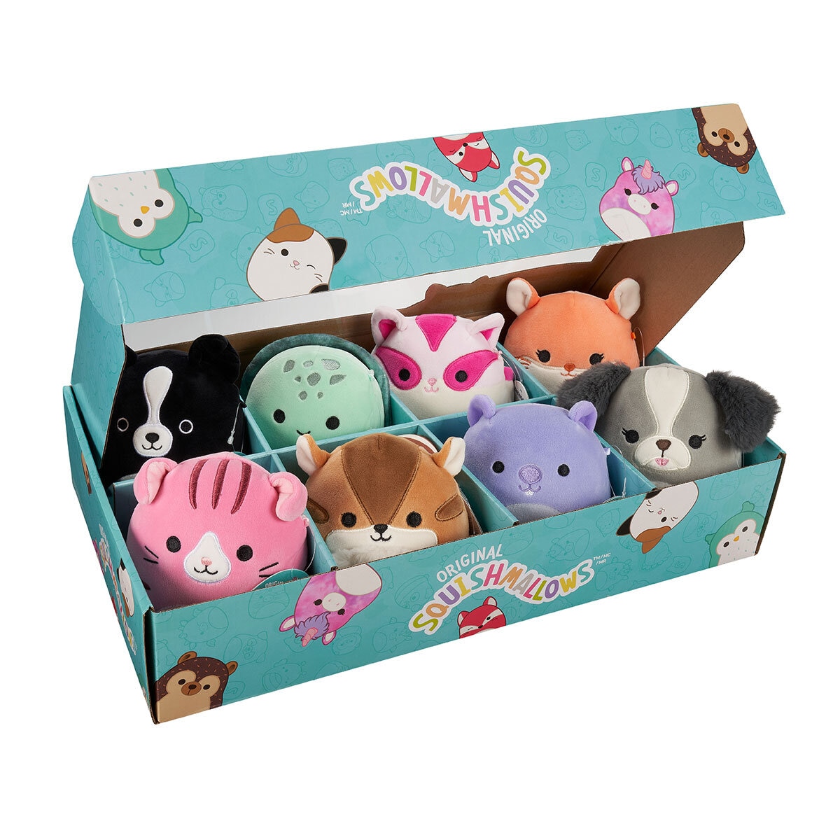 Original Squishmallows 5-Inch 8-Pack Assortment - Fall Critters
