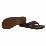 Flojos Mens Eves Flip Flop in Brown