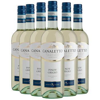 Canaletto Pinot Grigio, 6 x 75cl