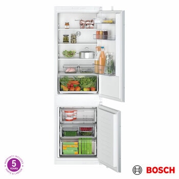 Bosch Series 2, KIN86NSE0G Fully Integrated Fridge Freezer E Rated Bosch Series 2, KIN86NSE0G Fully Integrated Fridge Freezer E Rated