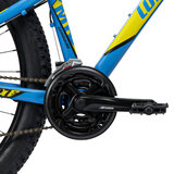 Lombardo Mozia Mountain Bike in Blue/Yellow in 2 Sizes