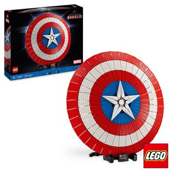 LEGO Marvel Captain America Shield - Model 76262 (18+ Years)