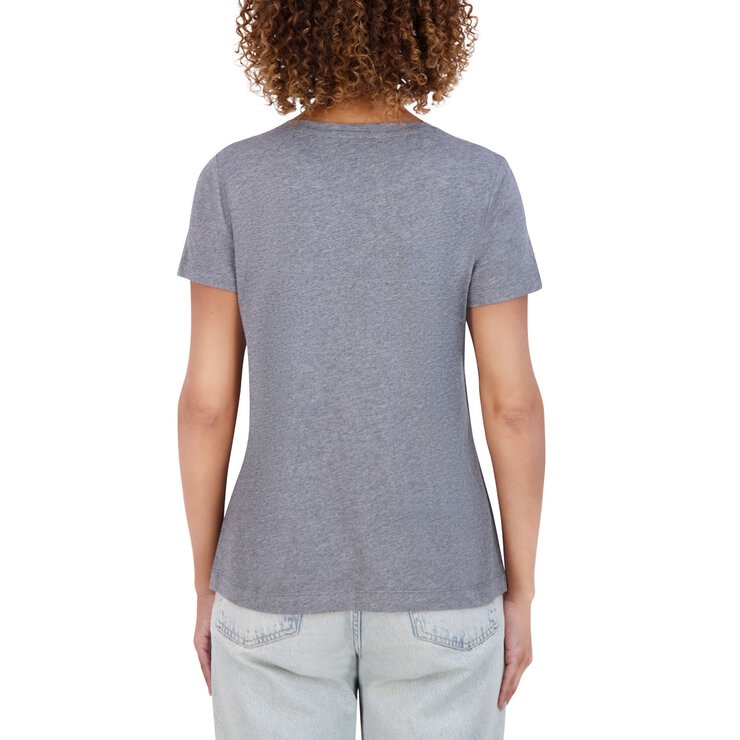 DKNY Ladies Fashion Tee in Grey DKNY Ladies Fashion Tee in Grey