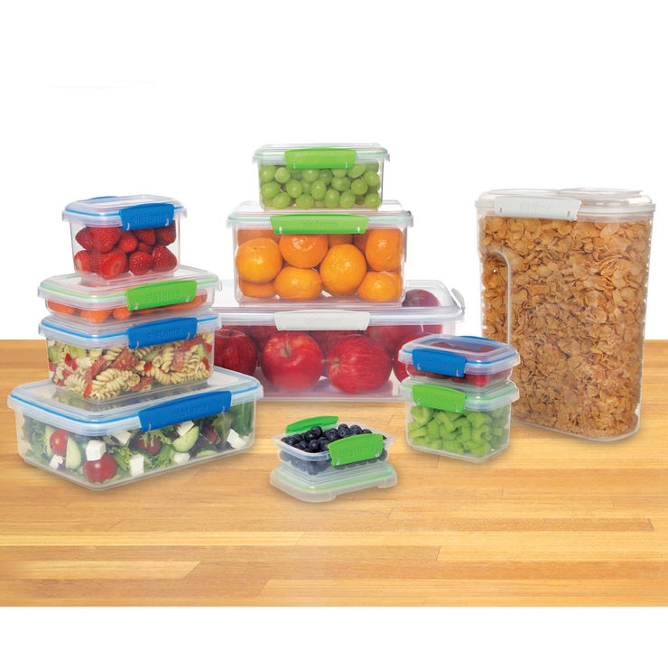 Sistema Food Storage Containers, 11 Piece Set with Lids Costco UK