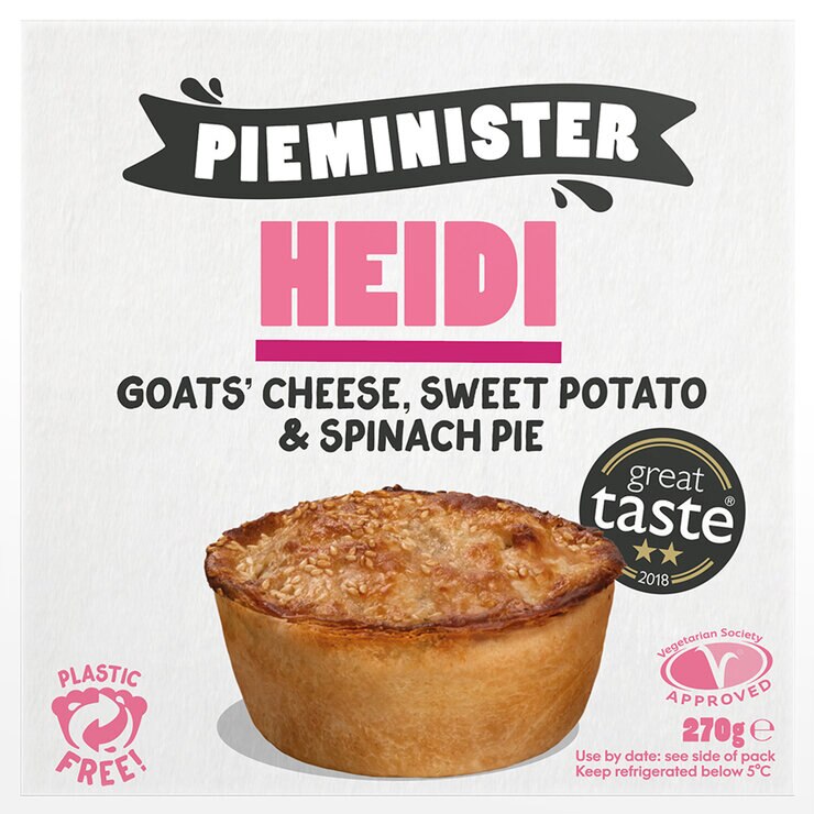 Pieminister Vegetarian Society Approved Pie Selection, 12 x 270g (Serves 12 people) Pieminister Vegetarian Society Approved Pie Selection, 12 x 270g (Serves 12 people)