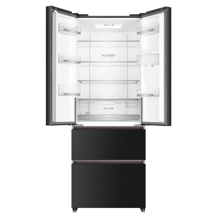 Haier HB16WSNAA, Multidoor Fridge Freezer A+ Rating in Black Costco UK