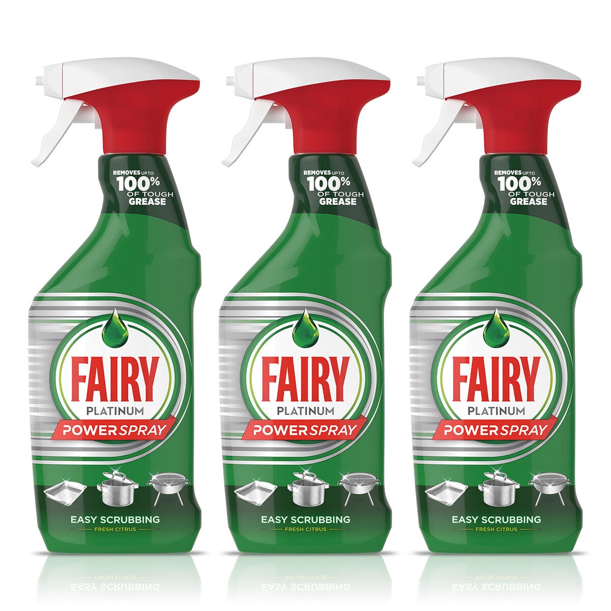 Fairy Platinum Power Spray, 3 x 500ml Costco UK
