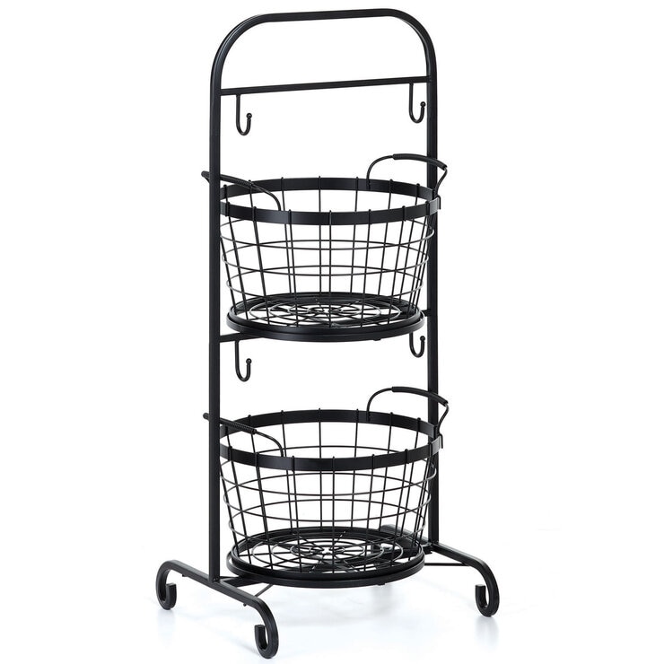 Mesa 3 Tier Market Basket with Stand Mesa 3 Tier Market Basket with Stand