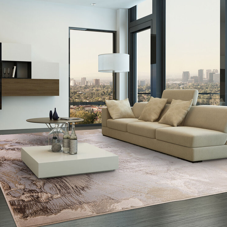 Asiatic Aurora Etch rug