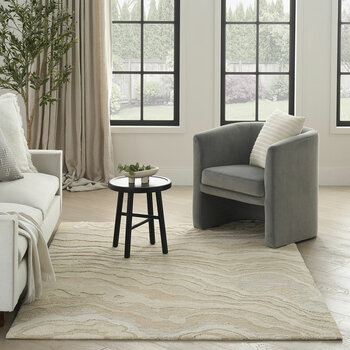 Nourison Graceful Beige Rug in 2 Sizes
