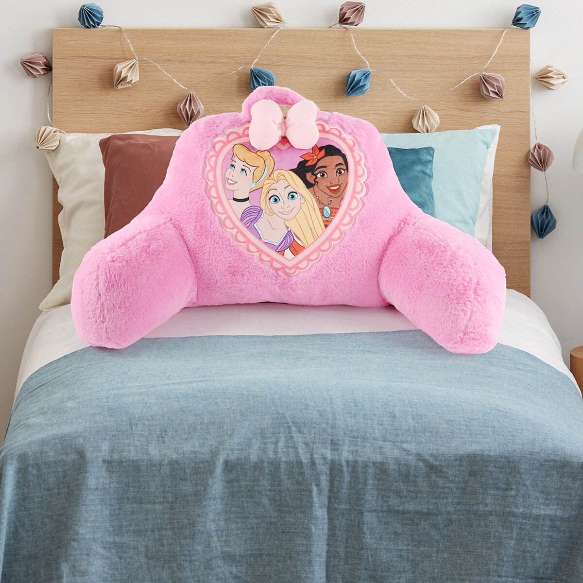 Disney Character Faux Rabbit Fur Bed Rest, in 3 Designs