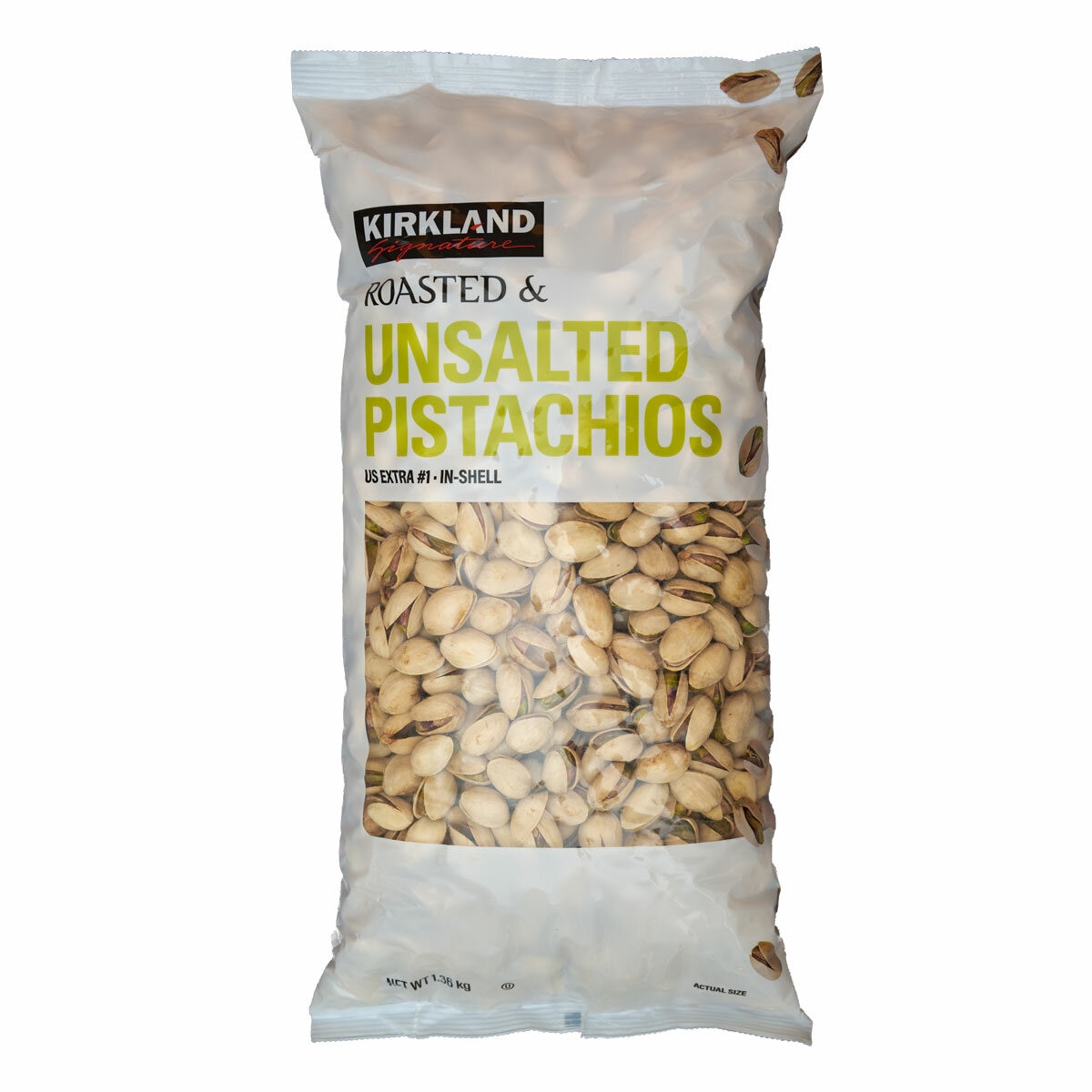 Kirkland Signature In-Shell Unsalted Pistachios, 1.36kg