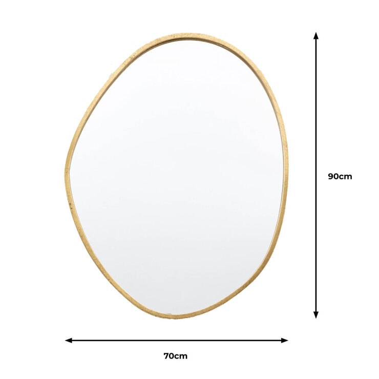 Chattenden Gold Mirror