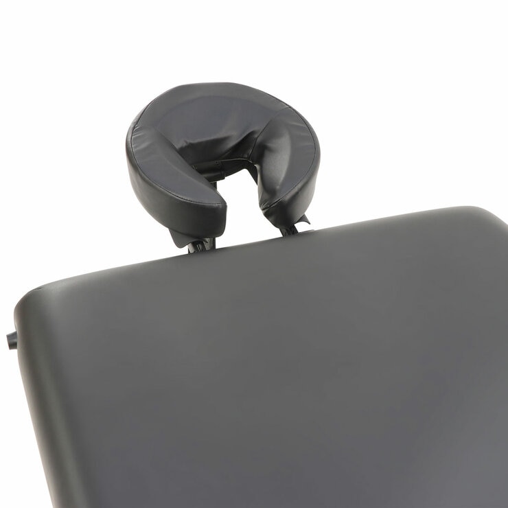 Studio image of the adjustable face cradle