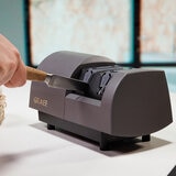 Lifestyle image of GRAEF knife sharpener sharpening knife Lifestyle image of GRAEF knife sharpener sharpening knife