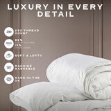Snuggledown Natural Hotel Goose Feather & Down All Seasons Tog Duvet