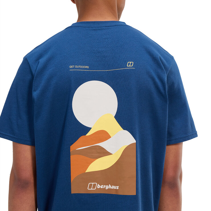 Berghaus Men's Logo Tee in Navy