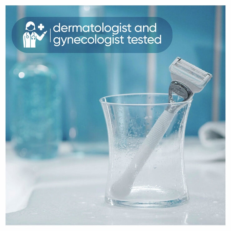 Gillette Venus Razor for Pubic Hair and Skin & 9 Blades