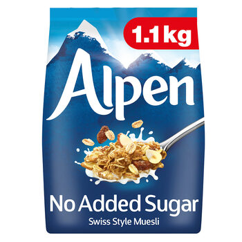 Alpen No Added Sugar Muesli, 1.1kg