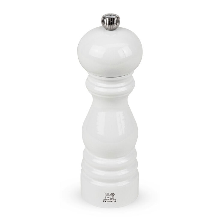 Peugeot Paris Duo Salt & Pepper Mill Set, 18cm in Black & White