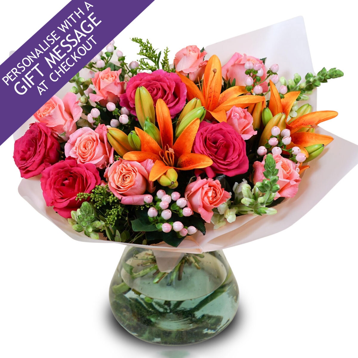 28 Stem Autumn Mixed Flower Bouquet