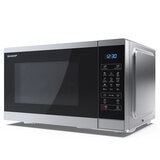 Side Profile of Sharp 28 Litre 900W Digital Microwave with 1100W Grill