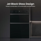 Hisense Hi6 BID914221CDBG Electric Built-in Double Oven, A Rated in Black