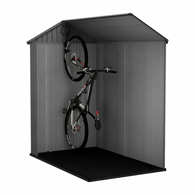 Keter 31cm Wall Mounted Bike Rack Accessory for Keter Sheds