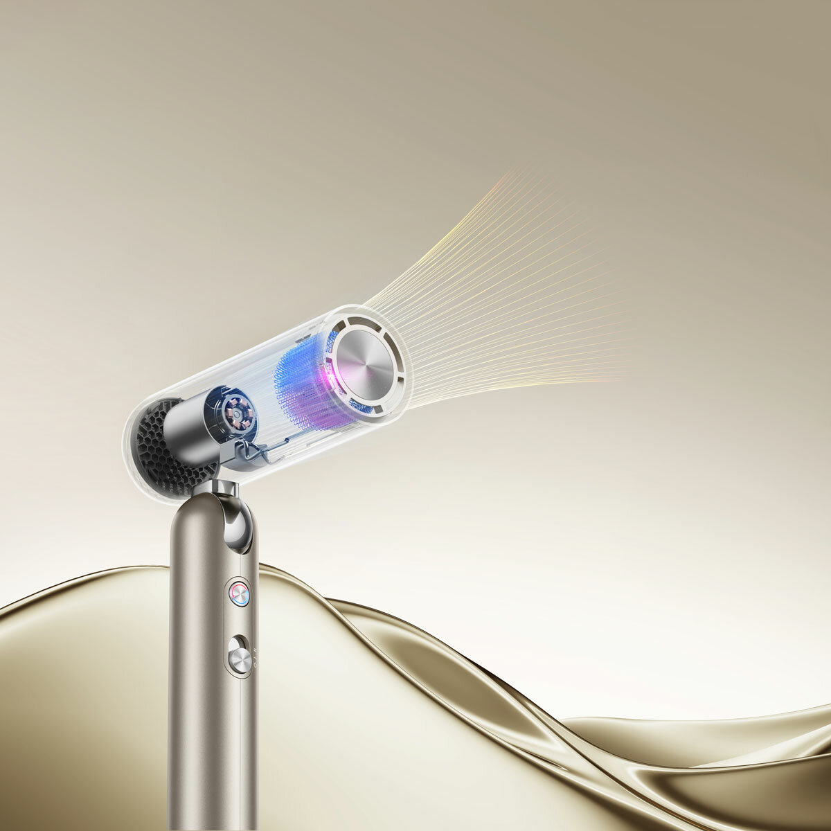 Lifestyle image of hair dryer Lifestyle image of hair dryer
