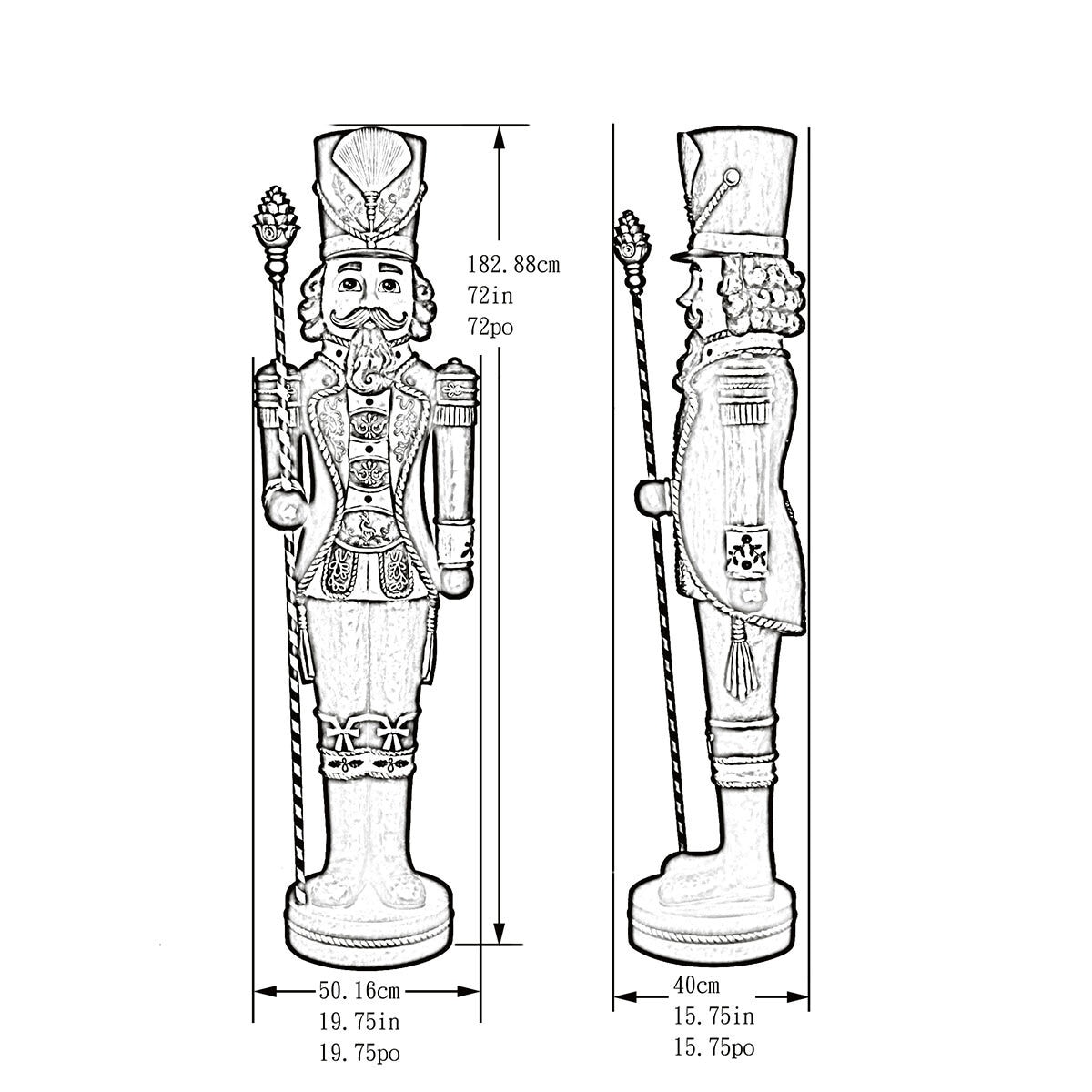 Nutcracker Dimensions image