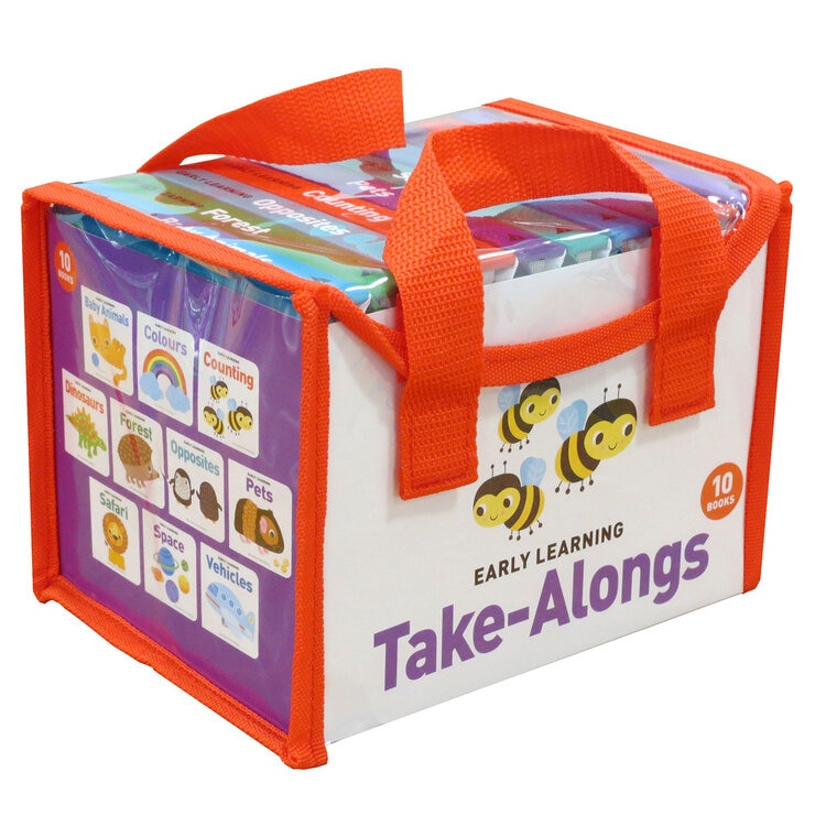 Carry Along x10 Board Books in 2 Options: Early Learning or My First Carry Along x10 Board Books in 2 Options: Early Learning or My First