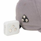 Hisooth H3 Hair Regrowth Scalp Massage Cap with LED Light in Grey, size Small Hisooth H3 Hair Regrowth Scalp Massage Cap with LED Light in Grey, size Small