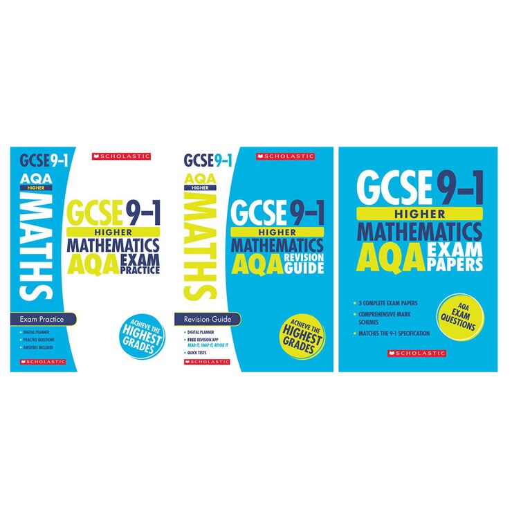 Gcse Higher Maths Aqa Revision Guide Exam Practice Exam Papers 3 Book Pack Costco Uk Gcse Higher Maths Aqa Revision Guide Exam Practice Exam Papers 3 Book Pack Costco Uk