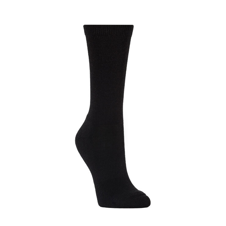Kirkland Signature Ladies Merino Wool Blend Sock, 4 Pack in Black
