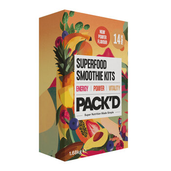 Pack'd Frozen Smoothie Kits, 14 x 120g