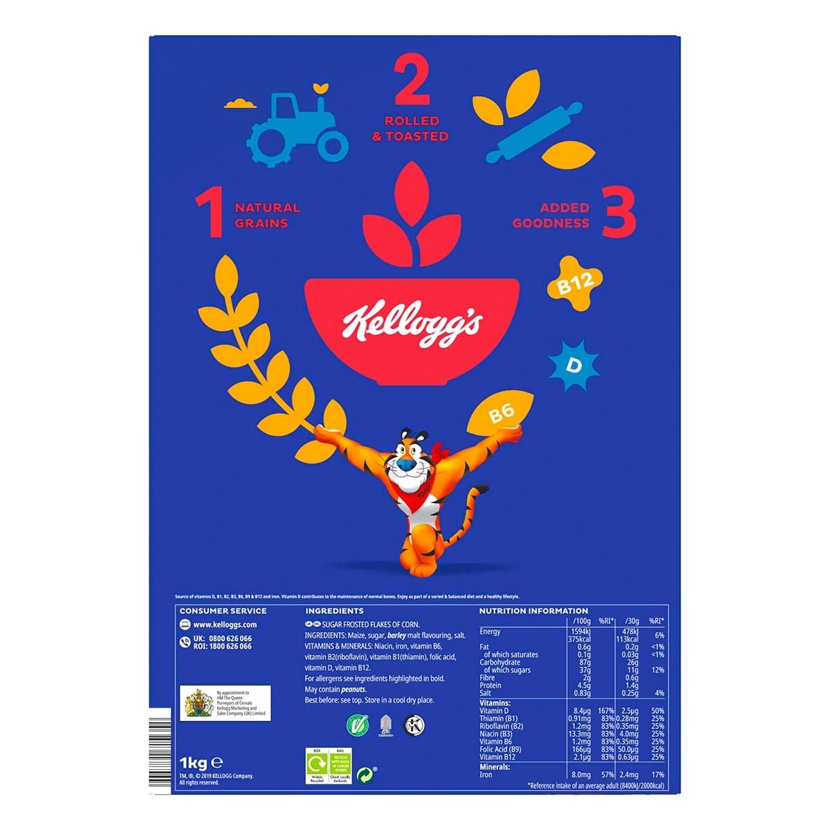 Kellogg's Frosties, 2 x 1kg