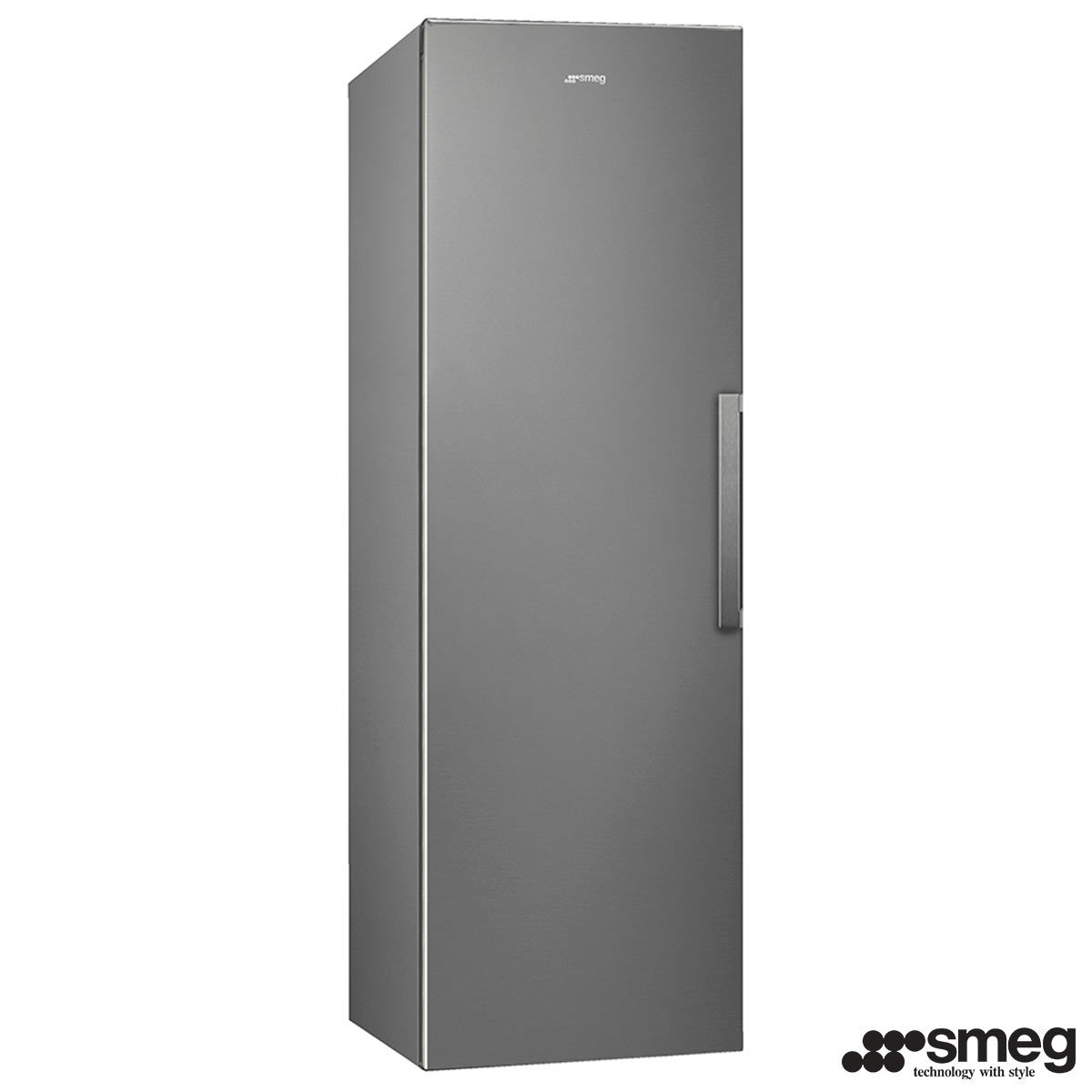 Smeg UK26PXNF4, Freezer A+ Rated in Stainless Steel
