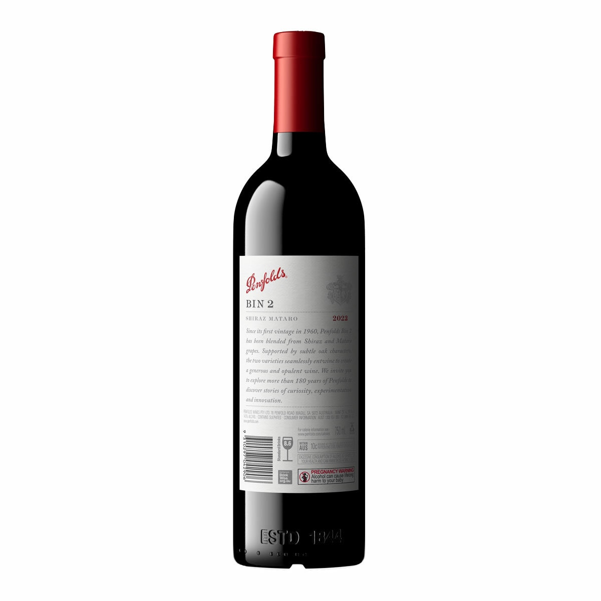 Penfolds Bin 2 Shiraz Mataro, 75cl
