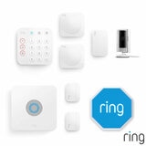 Ring 8 Piece Alarm 2.0 Camera Kit - with Siren and Indoor Camera