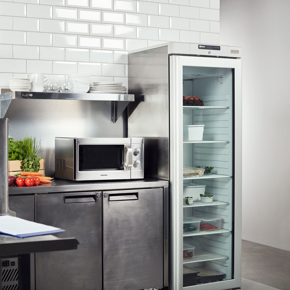 Samsung CM1099/XEU, 26L Commercial Microwave in Stainless Steel Costco UK