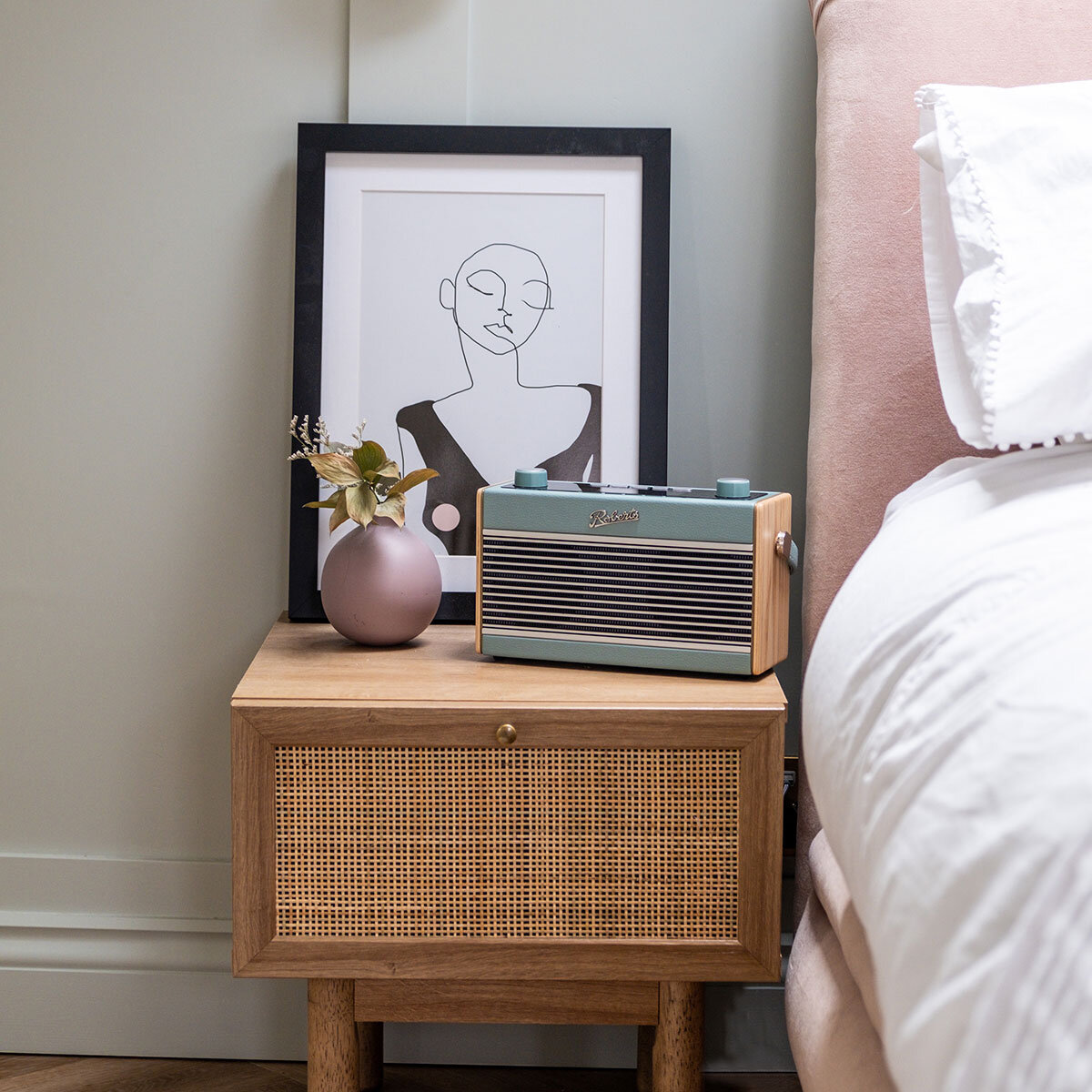 Roberts Rambler DAB Radio in Duck Egg