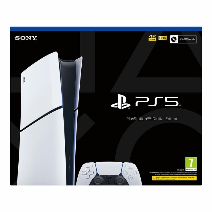 Playstation 5 Digital Edition Console 825GB in White