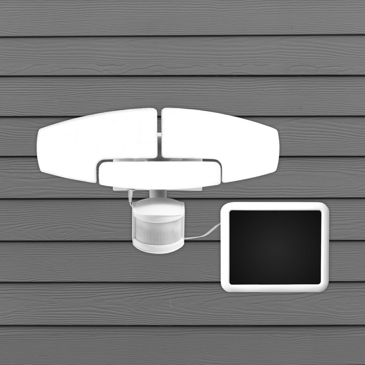 Sunforce 1500 Lumen LED Triple Head Solar Motion Activated Security