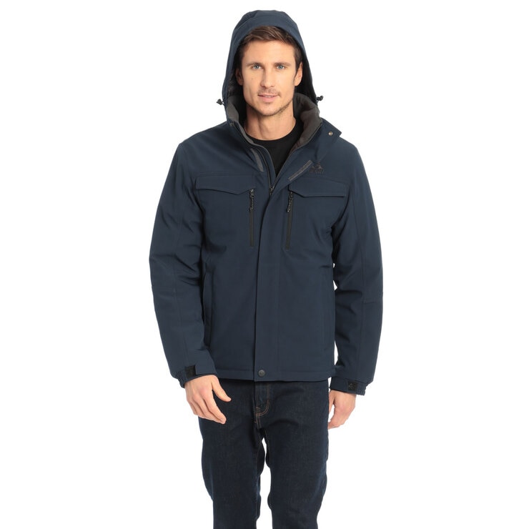 Gerry Men's Nimbus Tech Jacket in Blue, Medium Costco UK