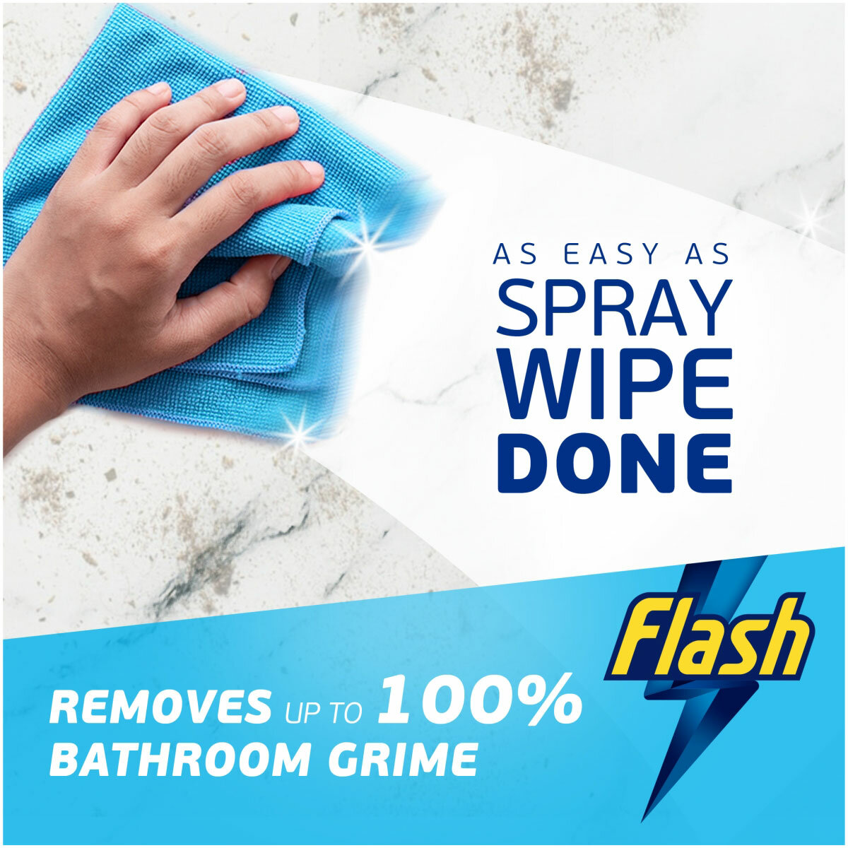 Removes up to 100% Bathroom Grime