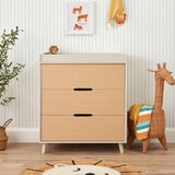 Tutti Bambini Fika 4 Piece Nursery Set with Sprung Mattress, Sand